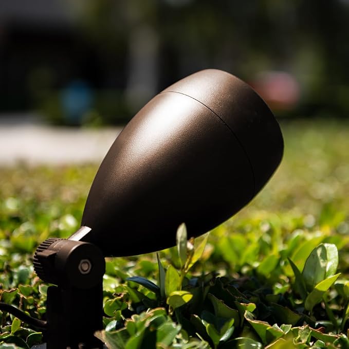 OSD Audio 3" Landscape In Ground 60W Speaker, Outdoor Weather Resistant, LS3 Bronze (Pair)