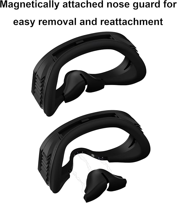 Globular Cluster F3 V3 Magnetic Facial Interface for Quest 3, Flexible and Adaptive Frame with Multi-Material Pads, Not Compatible with Quest 3S or Official Charging Dock