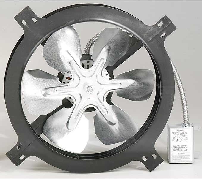 Air Vent Gable Ventilator 53315 Attic and Whole House Fans, Multicolor,Medium (Pack of 2)