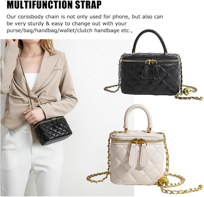 2Pcs Phone Crossbody Lanyard and Wrist Strap, Universal Cell Phone Lanyard Strap with 2Tether Tab