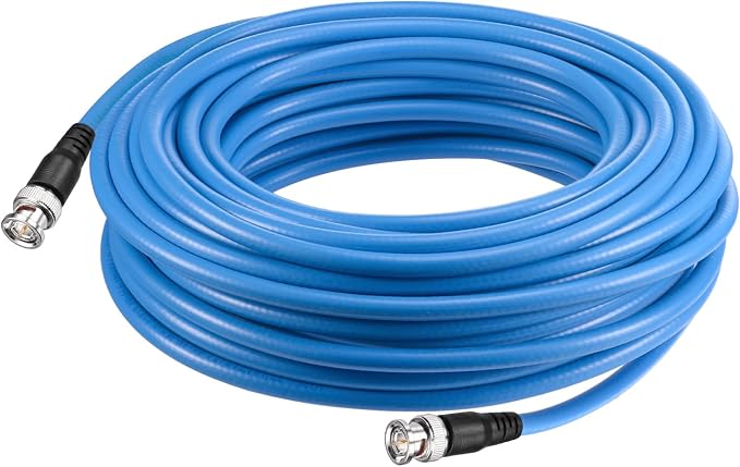 Superbat SDI Cable BNC Cable 3G/6G/12G (Belden 1694A),10FT/15FT/30FT/50FT/100FT/200FT,Supports HD-SDI/3G-SDI/4K/8K,SDI Video Cable Precision Video Cable(1Pcs)