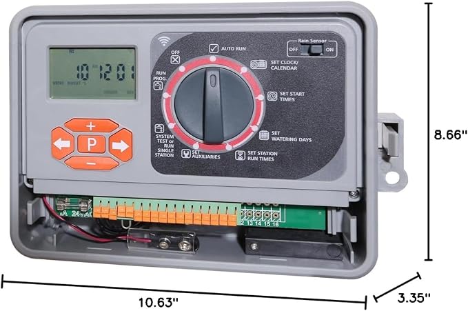 Garden Smart 11-Zone WiFi Sprinkler Controller Watering Timer Irrigation System Outdoor/Indoor