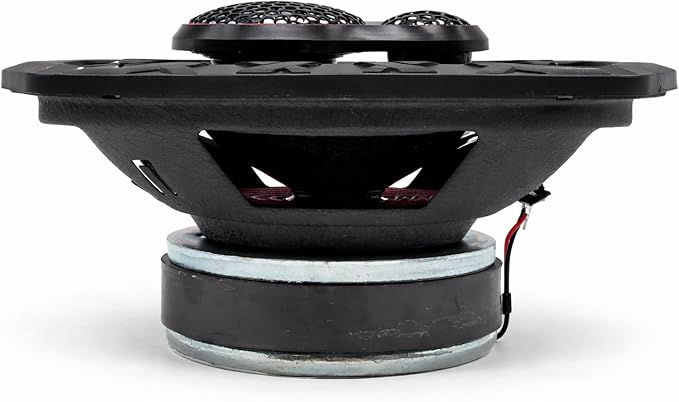 Warzone WZ-E693 6x9 Coaxial Car Speakers - 950W Max Power, 4 Ohm, Full Range Audio, PEI Dome Tweeter, Shallow Mount Design - Perfect for OEM Replacement