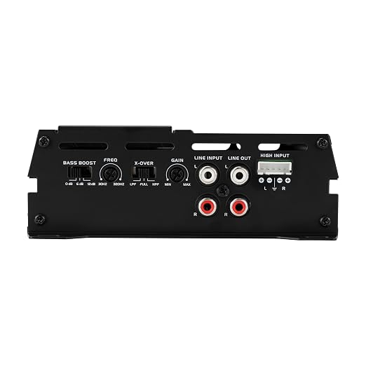 JENSEN JA-Series JA2CH Class-D High-Performance 2-Channel Car Audio Amplifier | Truck, Motorcycle, ATV, Golf Cart | 600 Watts Peak Power | Efficient Compact Design | CTA-2006-D Certified | Bridgeable