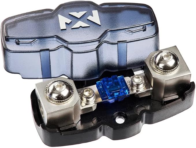 NVX True 8 Gauge AWG 100% OFC Complete Amplifier Wiring Kit with 2-Channel RCA Cable - XKIT82