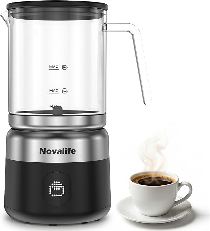 Milk Frother for Coffee, Warm and Cold Foam Frother