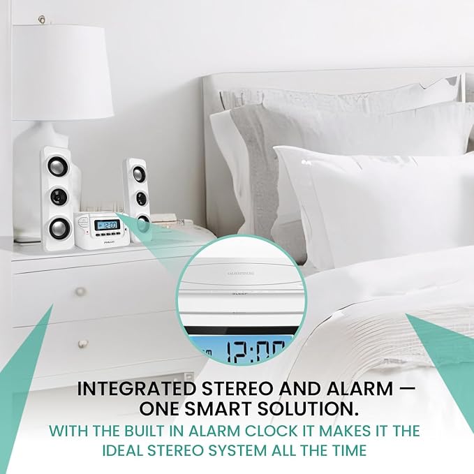 Philco Stereo System (White)