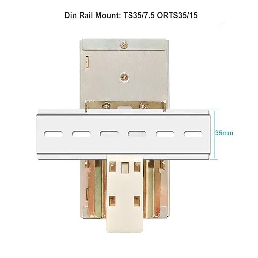240W 48V Din Rail Mount Power Supply 48V Output AC-DC Industrial Power Adapter 100~240V AC Input Din-Rail Switching Power Supply with Over Load/Temperature Short Circuit Protection