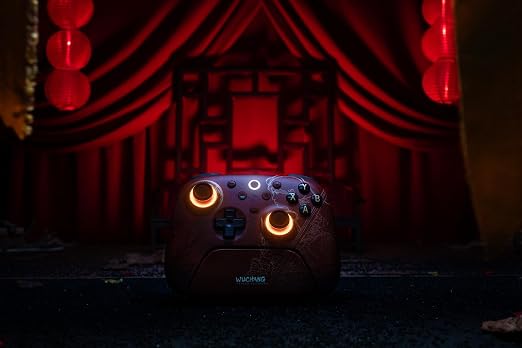 8BitDo Ultimate 2 Wireless Controller for Windows PC, Apple, Steam & Android, TMR Joysticks, Hall/Tactile Triggers, Motion Control, RGB Fire Ring, 1000Hz Polling Rate - WUCHANG: Fallen Feathers