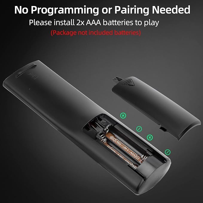 OEM Replacement Universal Remote Control AKB76037601/AKB76040302 fits All LG LED OLED LCD Webos 4K 8K UHD HDTV HDR Smart TV with Prime Video, Disney Plus, Netflix, LG Channels Shortcuts
