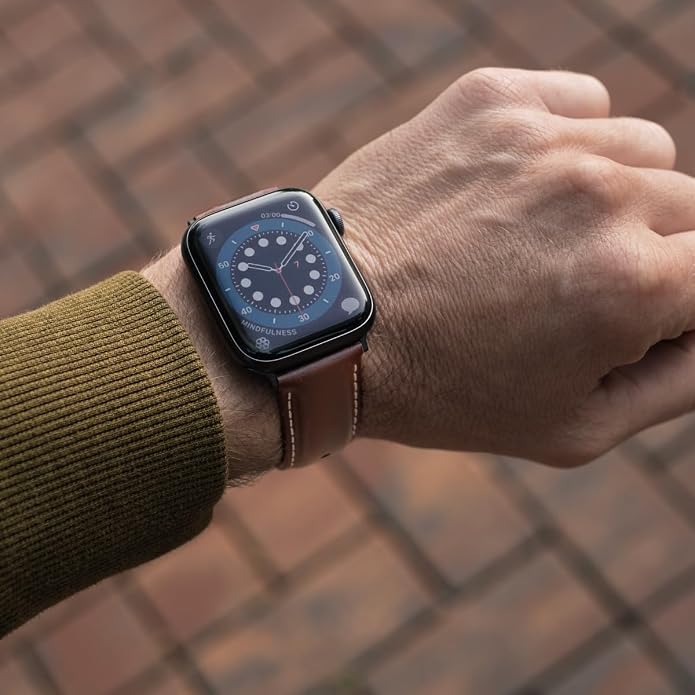 Archer Watch Straps - Top Grain Leather Watch Bands for Apple Watch