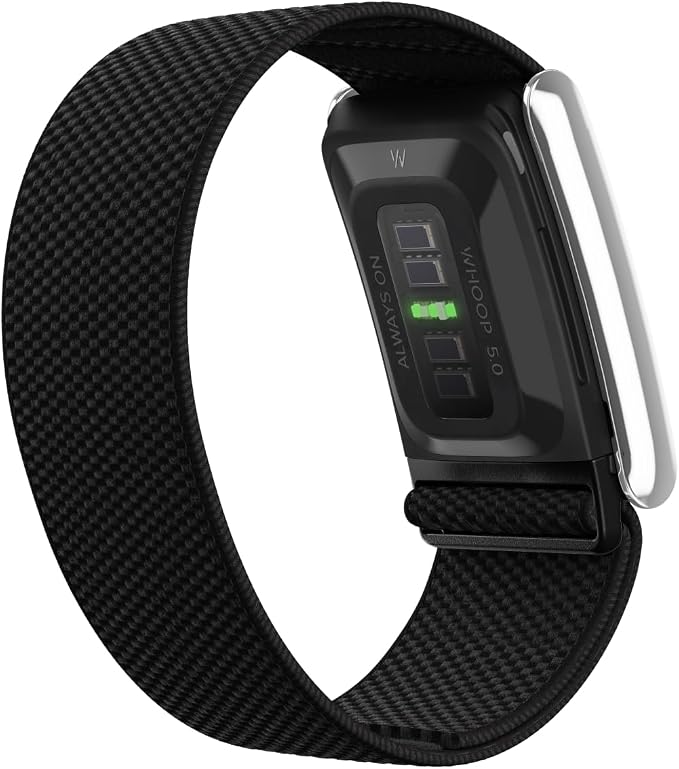 WHOOP 5.0/MG SuperKnit Luxe – Performance Accessory for Health, Fitness, & Wellness Wearable – Premium Metals – Not Compatible with Gen 4
