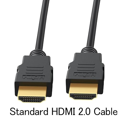 HDMI Cable 15 FT, 4K HDMI TV Cable 15FT, in Wall Shielded HDMI 2.0 CL3 Rated Cord for Smart Monitor with Streaming TV, 4K, 1080P@144Hz,ARC & CL3 Rated | for Laptop, Monitor, PS5, PS4, Xbox, Soundbar