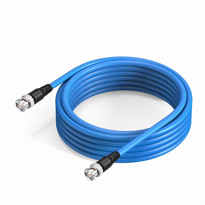 Superbat SDI Cable BNC Cable 3G/6G/12G (Belden 1694A),1-300FT, Supports HD-SDI/3G-SDI/4K/8K Video, Precision SDI Video Camera Wire (1Pcs)