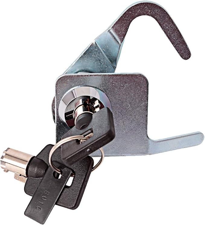 Tour Pak Lock with Keys for 92-13 Harley-Davidson Touring Electra Glide Road King FLH/T 53194-07 (Chrome)