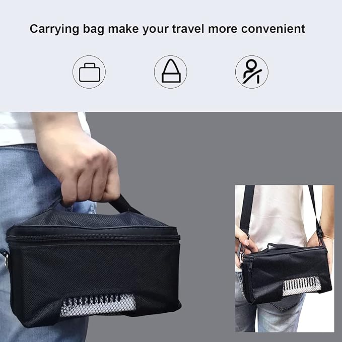 Nother Insulin Cooler Case USB Mini Medicine Refrigerator Portable Insulin Cooler Box Car Small Cold Boxes, battery&bag, Mini Drug Constant Temperature Refrigerator(mini size)