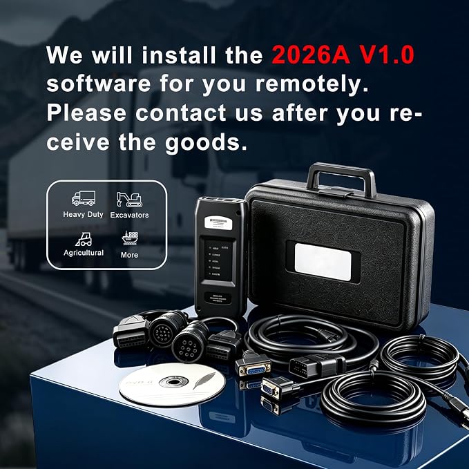ET3 Communication Adapter 3 Tool 317-7485 Diagnostic Adapter 2026A V1.0 Software for CAT Heavy Equipment-Trucks, Excavators, Air Compressors, Ships, Drilling Rigs (ET3 with Software 2026A)
