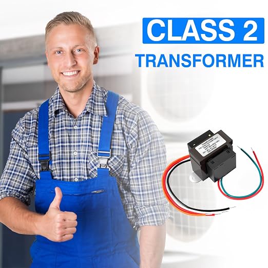 Control Transformer 24V 40VA, Multi-Tap 120/208/240V to 24VAC Industrial Power Transformer with Foot Mount for HVAC Furnace, Relays, and Gas Valves (24V 40VA)