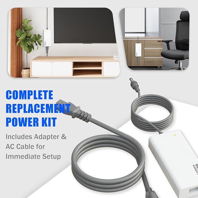 for Starlink Gen 3 & Mini Charger, 144W 48V 3A Power Supply, 100~240V AC to DC Adapter, Replacement for Starlink Gen3 & Mini Accessories