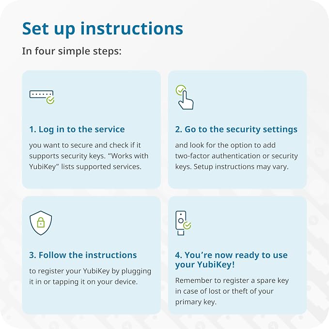 Yubico - YubiKey 5Ci - Multi-Factor authentication (MFA) Security Key and passkey for iPhone/Android/PC, Dual connectors for Lighting/USB-C, FIDO Certified
