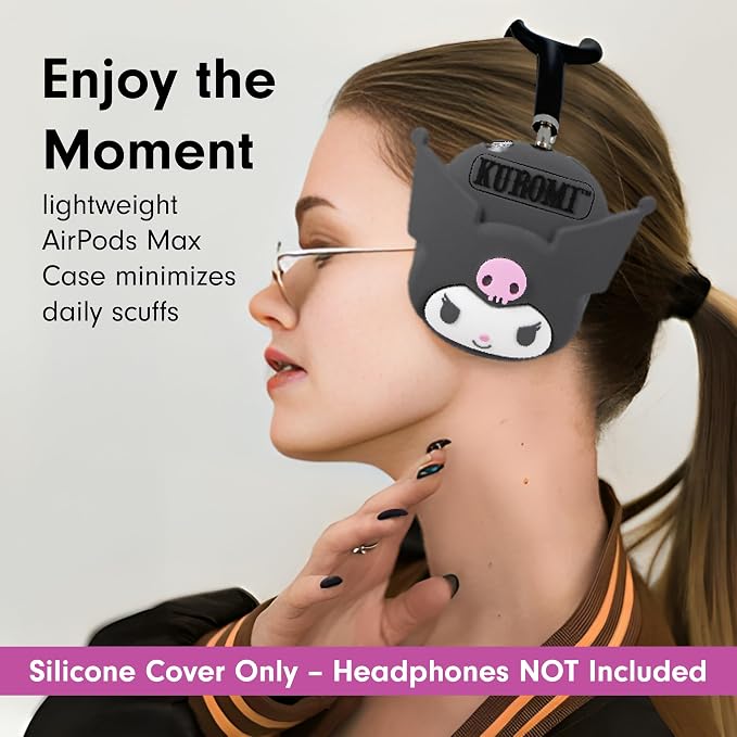Sonix x Sanrio Protective Case for AirPods Max 2 & 1 | Silicone Headphones Cover | Kuromi