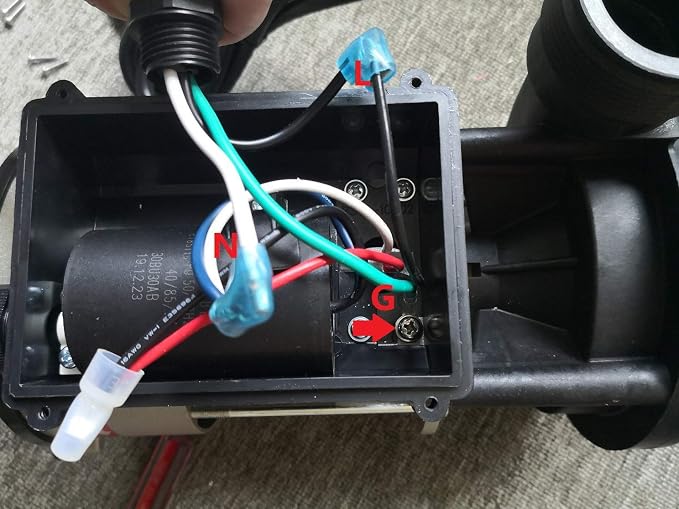 Key Lander Whirlpool Bath Tub Jet Pump; LX Motor (110-120V/60Hz); 1.5" Port; OEM Model# 755072-301; WCH150