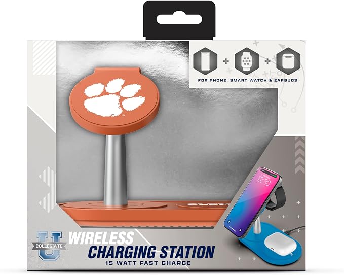 SOAR Collegiate 3-in-1 Wireless Charging Station