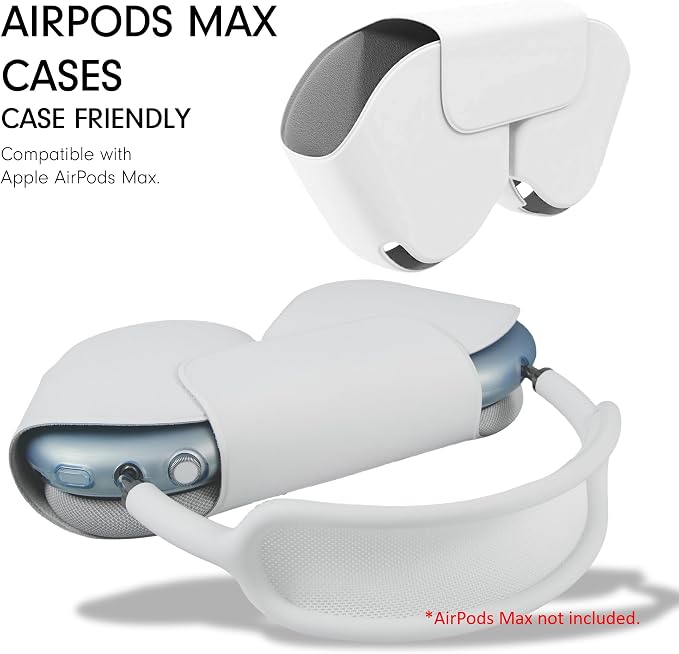 Sonix Protective Case for AirPods Max 2 & 1 | Headphones Cover | Frosted Matte Light Blue