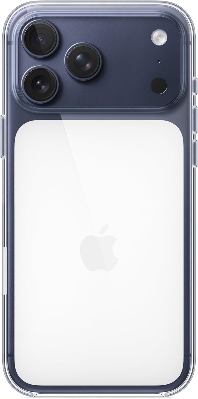 Apple iPhone 17 Pro Max Clear Case with MagSafe MagSafe and Camera Control: Lightweight Phone Case, Wireless Charging Compatible, Smooth Glossy Finish