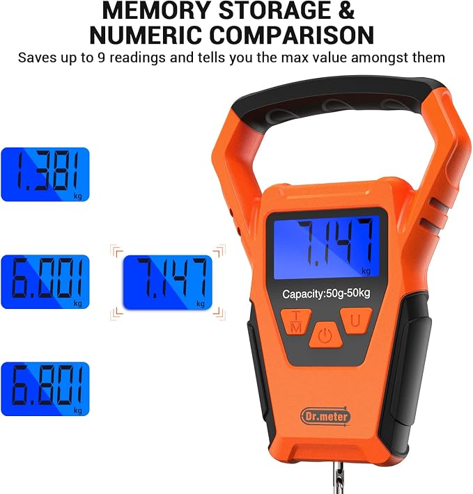 PS01 Fishing Scale+Waterproof Fishing Scale