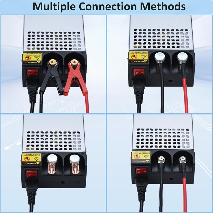 DC 12V 100A 1200W Power Supply 110V AC to 12v DC Converter Power Supply Adapter 100A 1200W Switch Transformer for Motor Pump CCTV Security Camera Car Stereo 3D Printer