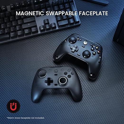 GameSir G7 HE Wired Xbox Controller, Officially licensed Controller for Xbox Series X|S, Xbox One, Windows 10|11, PC, Video Game Controller with Hall Effect Sticks (Black)