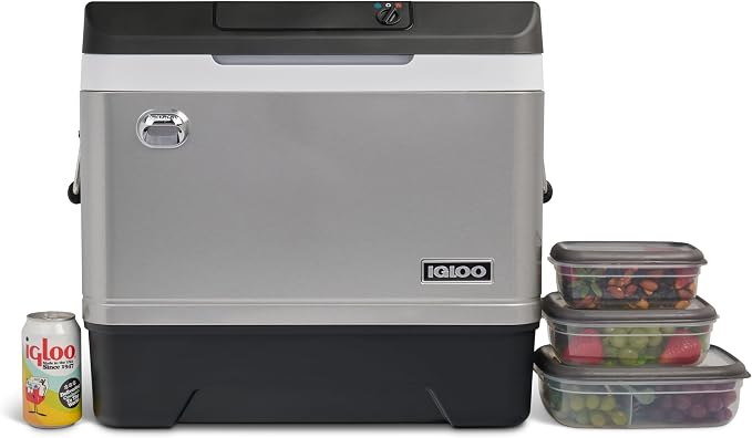 Igloo Thermoelectric Cooler & Warmer | 12V Portable Cooler for Truck, RV, Car & Home