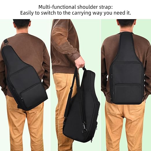 KECHICHENGYUN Electric Guitar Gig Bag for PDP RIFFMASTER Wireless Guitar Controller,Lightweight Electric Guitar Gig Bag with Adjustable Backpack Straps