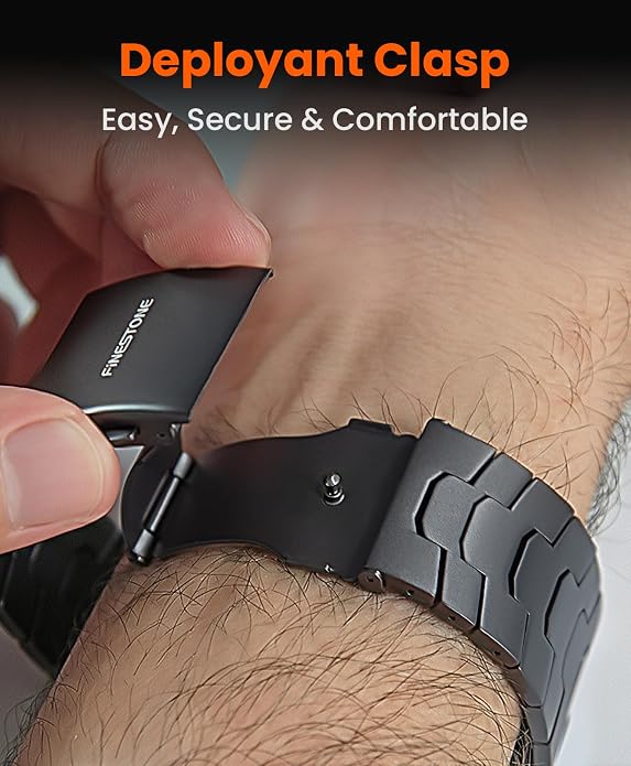 Titanium Watch Band AGIS01- Fits Apple Watch ULTRA 3/2/1 (49mm) - Adjustable Titanium Apple Watch Band with DLC Coating, Lightweight & Durable Strap for Men - Premium Color Matching Band