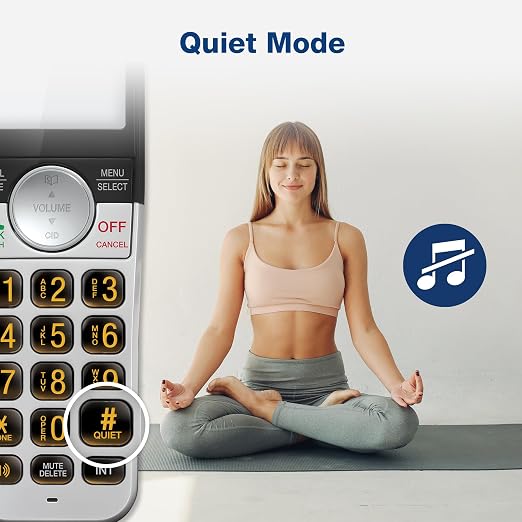 VTech DECT 6.0 Cordless Phone – Interference-Free Sound, Large Backlit Display, Big Buttons, Caller ID, Speakerphone | VG231