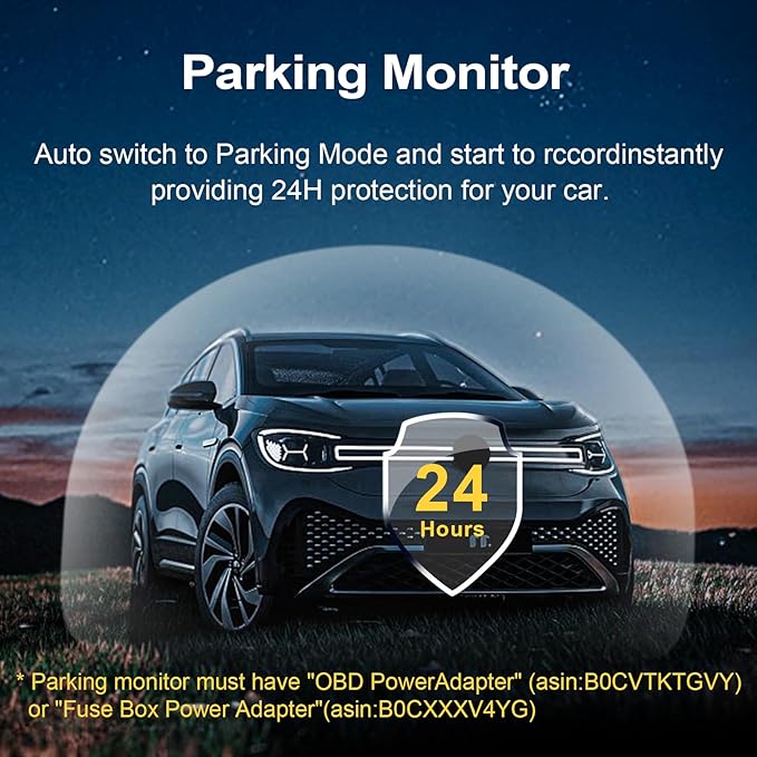 Mangoal 4K Dash Cam fit for Ford Lincoln Nautilus Gen2 CDX707 2024 2025 2026, UHD 2160P Video, WiFi, App, 64GB Card
