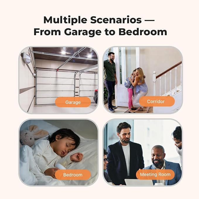 THIRDREALITY Presence Sensor R2,24GHz mmWave Radar,Adjustable Sensitivity,Zigbee Hub Required,Battery Powered,Support Home Assistant,SmartThings,Homey or Echo Devices with Built-in Zigbee hub