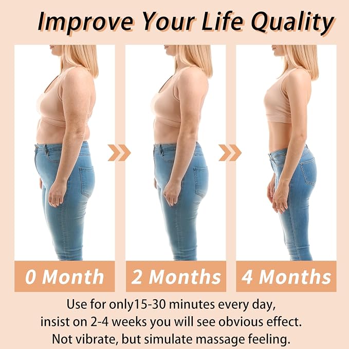 CENXIGO Body Sculpting Machine-Professional Cellulite Massage Tool for Legs, Belly, Hip, Arm,Portable Cellulite Massager for Women