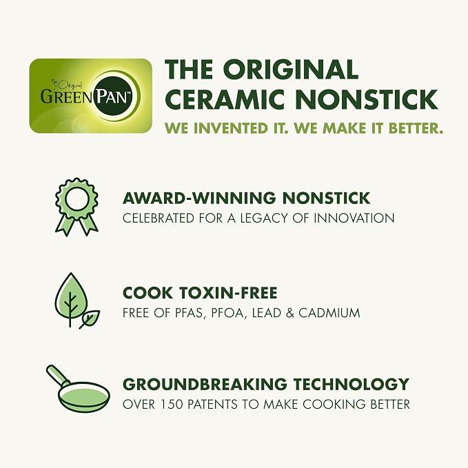GreenPan Advanced 10.5”x 20” Electric Griddle with Warming Drawer, Healthy Ceramic Nonstick PFAS-Free Coating, Temperature Control, Easy and Versatile Countertop Meals, Dishwasher Safe, Clay