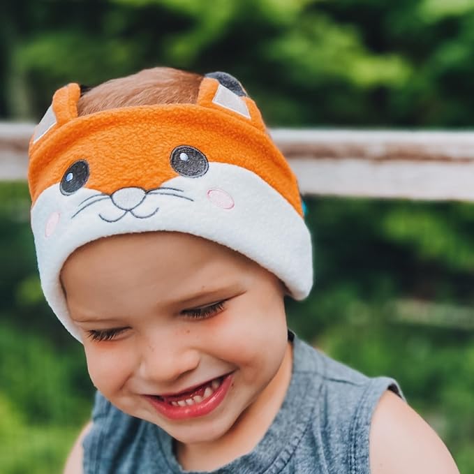 3.0 - Original Toddler Headphones, Kids Headband Headphones - Bluetooth Wireless Headband - Comfortable Headphones for Plane - Safe Volume Limit - Adjustable, Travel, School, and Sleep (Rusty)