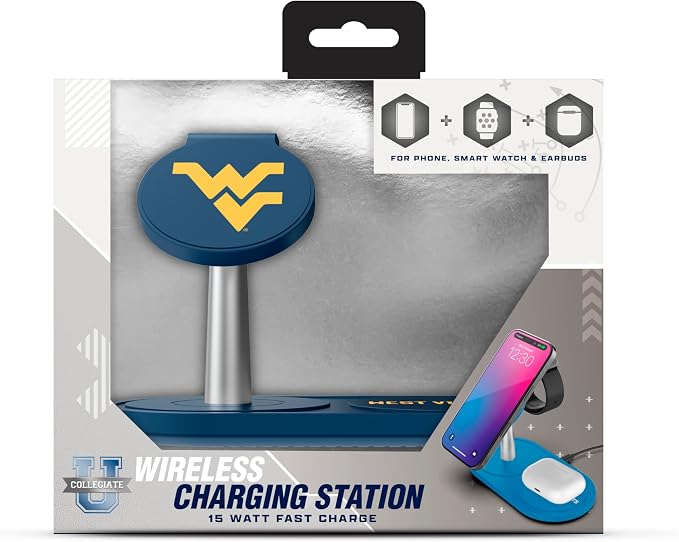 SOAR Collegiate 3-in-1 Wireless Charging Station