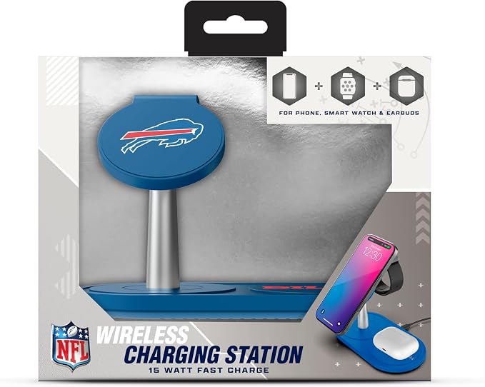 SOAR NFL 3-in-1 Wireless Charging Station