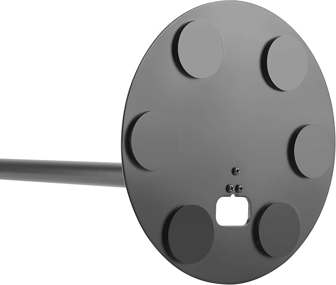 ynVISION.DESIGN Fixed Height Floor Stand Compatible with Sonos One, SL and Play:1 Speaker | 2 Pack | YN-ONE Pair (Black)