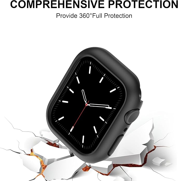 15 Pack Compatible with Apple Watch Bands 40mm 41mm 42mm 44mm 45mm 46mm Women Men, Watch Screen Protector Case&Organizer for iWatch Series 11 10 9 8 7 6 5 4 SE(Multiple Sizes, Select the Right Size)