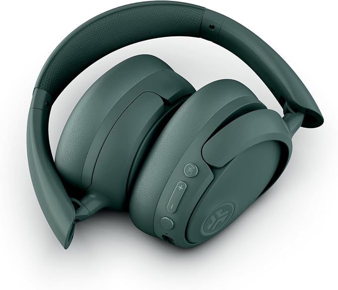 JLab, JBuds Lux ANC, Over Ear Headphones, Active Noise Cancelling, Bluetooth, Spatial Audio, Sage