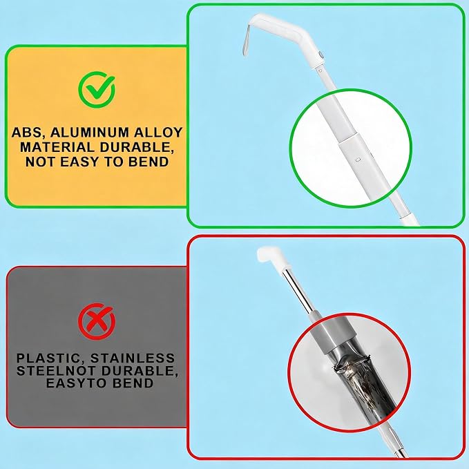 Electric Spin Scrubber, Cordless Power Scrubber with Adjustable Long Handle, 3 Speeds with IPX7 Bathroom Scrubber, 8 Brush Heads, Electric Cleaning Brush for Bathroom/Kitchen/Bathtub/Crack/Floor/Car