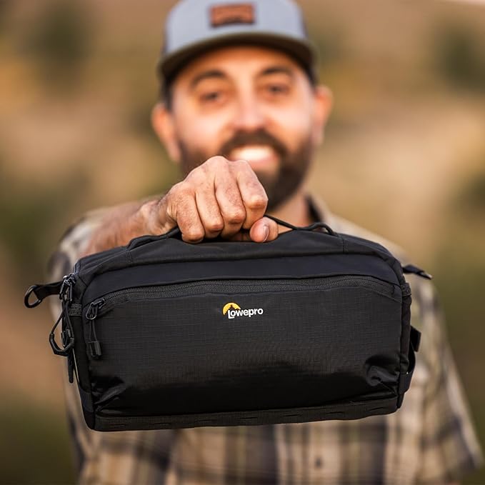 Lowepro ProTactic Lite SLX 120 AW III Camera Sling Bag, Professional Camera, Rain Cover, Lightweight Crossbody Sling Backpack, for Photographer, Videographer, Volume 5L, for DSLR/Mirrorless