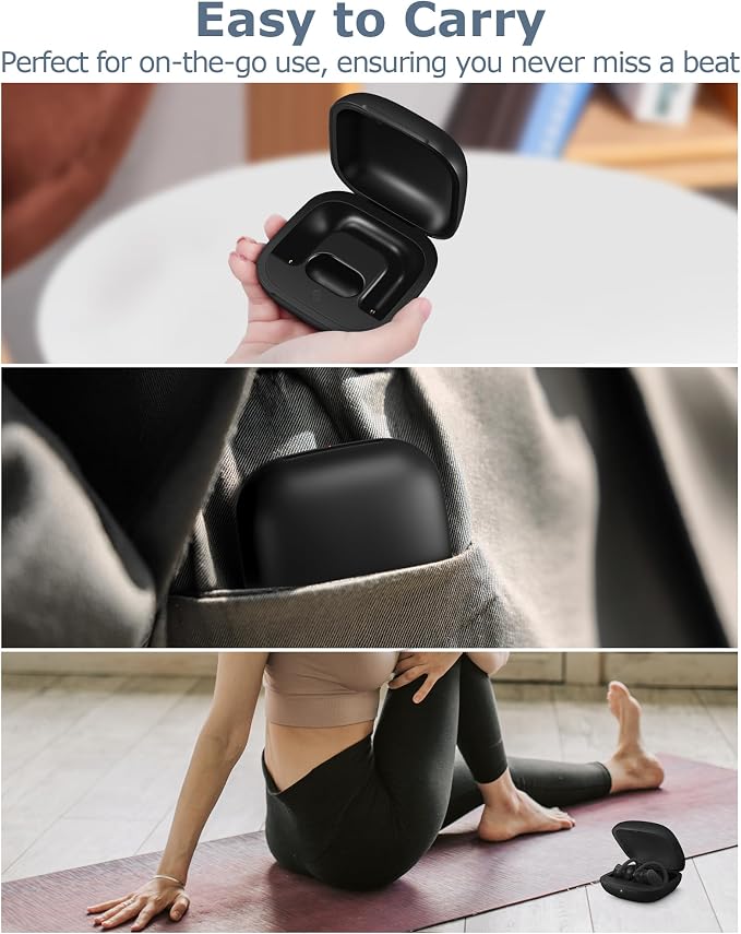 Charging Case Replacement for Powerbeats Pro: 700mAh Battery, Bluetooth Pairing, Portable Charger Case (Case Only)