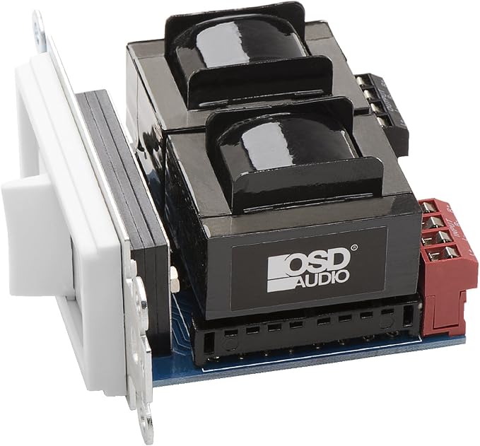 OSD Audio 100W Sleek, Modern, Minimalist Design in Wall Volume Control, Slider Bone Impedance Matching SLS100